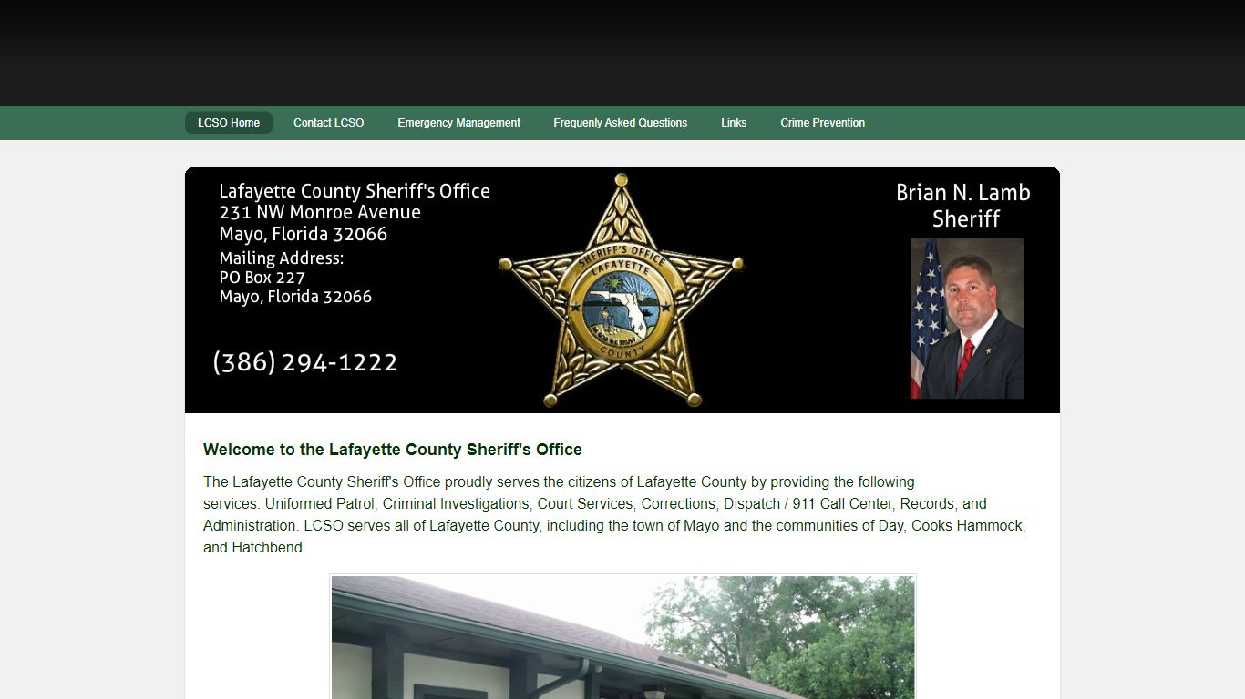 Lafayette County Sheriff's Office - Home